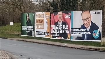 Wahlplakate in Butjadingen
