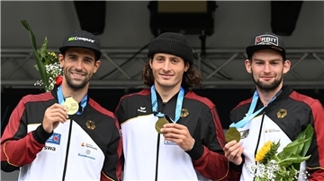 Die Weltmeister von Augsburg 2022 holen sich den EM-Titel 2025 im Teamwettbewerb.