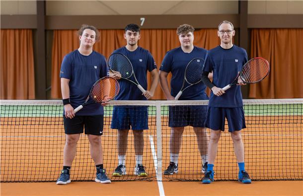 SV Nordenham Tennis: Jonas Thölen, Silas Wittrock, Fynn Kuhlmann, Thomas Delik