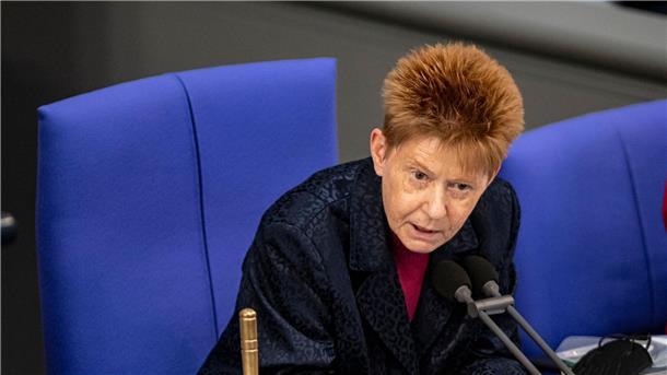 Pau bleibt Bundestagsvize Dienstälteste Vizepräsidentin des Bundestags: Petra Pau.