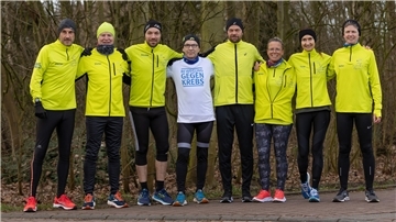 Nordenhamer Plaatwegrunners beim Spendenlauf