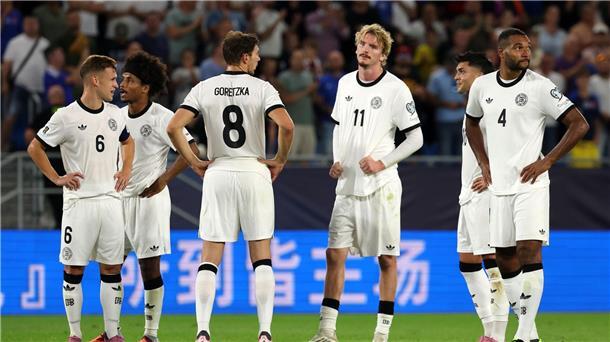Diese Leistung war nicht ausreichend für die großen Ziele der Nationalmannschaft. 