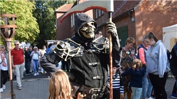 Ein Sensenmann.