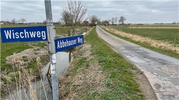 Wirtschaftsweg in Butjadingen