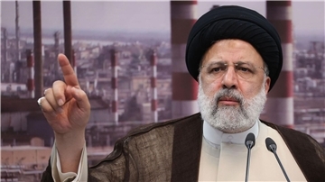 Dieses von dem Büro des iranischen Präsidenten veröffentlichte Foto zeigt Ebrahim Raisi, den Präsidenten des Iran.