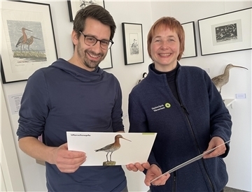 Dr. Anika Seyfferth und Christopher Dibke bilden das neue Duo an der Spitze des Nationalpark-Hauses Museum Fedderwardersiel.