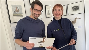 Dr. Anika Seyfferth und Christopher Dibke bilden seit gut zwei Jahren das Duo an der Spitze des Nationalpark-Hauses Museum Fedderwardersiel.