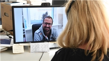 Dr. Jan Helge Kurschel hat gute Erfahrung mit Sprechstunden per Video-Chat gemacht.