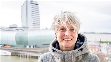 Dr. Saskia Greiner soll bei der Wirtschaftsförderungsgesellschaft BIS die Wasserstofftechnologie voranbringen.