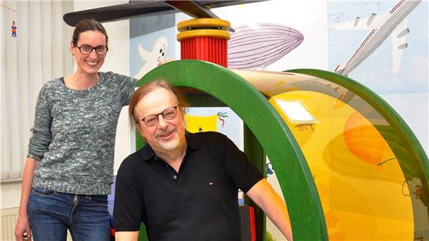 Dr. Tilman Kaethner hat in seiner Praxis Unterstützung von einer jungen Kinderärztin bekommen: Dr. Natalie Klingberg.