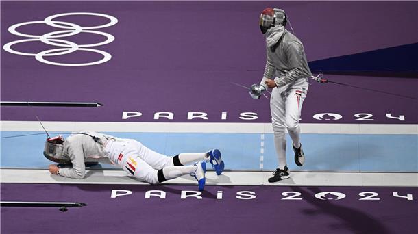 Dramatisches Aus: Matyas Szabo (l.) scheiterte am Samstag im Viertelfinale.