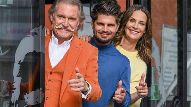 TV-Anwalt Lenßen: Gesetze gegen Gewalt endlich auch anwenden Drei im Dienst der Gerechtigkeit: Ingo Lenßen, Lennart Hartmann und Lisa Cramer.