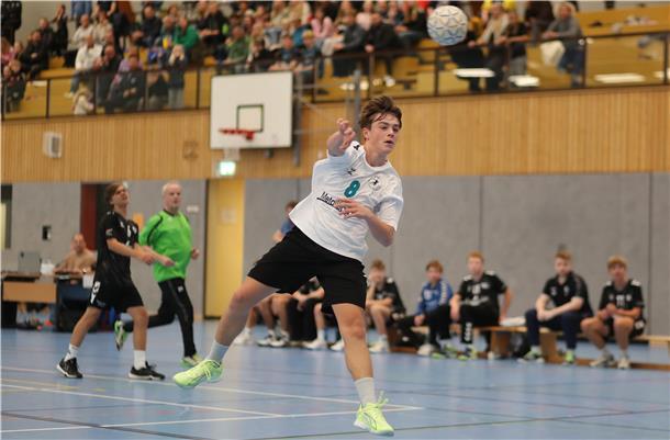 Handballspiel der männlichen Jugend der HSG Unterweser