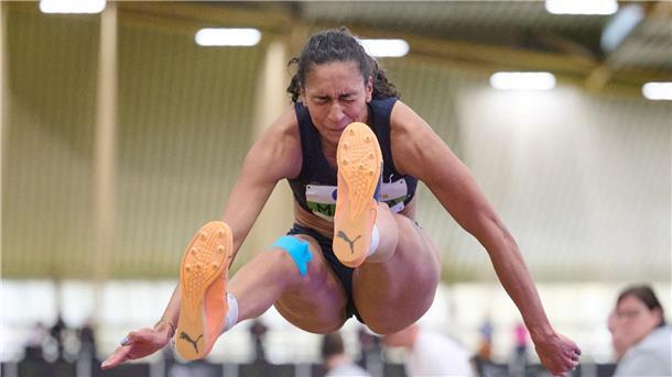 Dreispringerin Maduka verteidigt Titel bei Hallen-DM Dreispringerin Jessie Maduka verteidigte ihren Titel bei der Hallen-DM.
