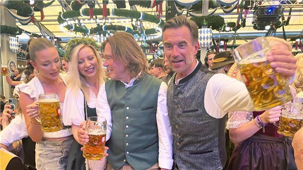 190. Oktoberfest: „Gegen die Krisen der Welt“ Drews und Silbereisen feiern zusammen.