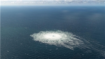 Durch die Explosionen im September 2022 wurden drei der vier Stränge der beiden Nord-Stream-Leitungen schwer beschädigt. (Archivbild)