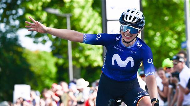 Giro der Frauen: Erneuter Etappensieg von Lippert Durfte beim Giro d’Italia wieder jubeln: Liane Lippert.