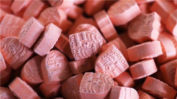 Partydrogen als Medizin in Australien Ecstasy-Tabletten enthalten den Wirkstoff MDMA.