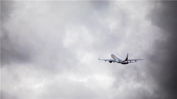 Ein Abschiebeflug aus Deutschland (Symbolbild).