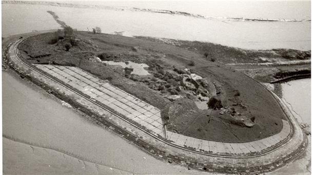 Nicht nur der Rathausturm fehlt noch: Wie Nordenham in den 60ern aussah Ein Blick auf Langlütjen I.