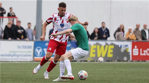 Testspiel SV Brake gegen VfL Oldenburg mit Dennis Wego