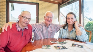 Arne und Dieter Stelljes mit Lena
