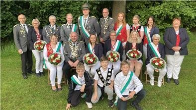 Ein Ereignis für das ganze Dorf: Schützenfest ist in Elsdorf mehr als Tradition Ein Fest für den Zusammenhalt: Die Elsdorfer Schützen freuen sich über das neue Königshaus.