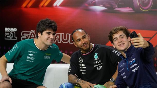 Wie ein Argentinier südamerikanische Sehnsüchte stillt Ein Foto auch mit Lewis Hamilton.