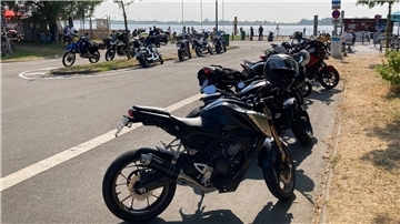 Motorradfahrer