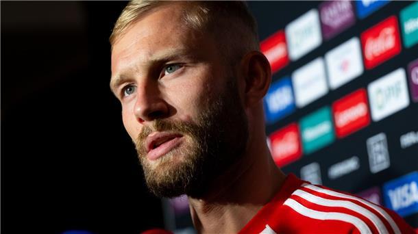 „Ein großartiger Spieler“: Bayern-Profi Konrad Laimer über Nick Woltemade.