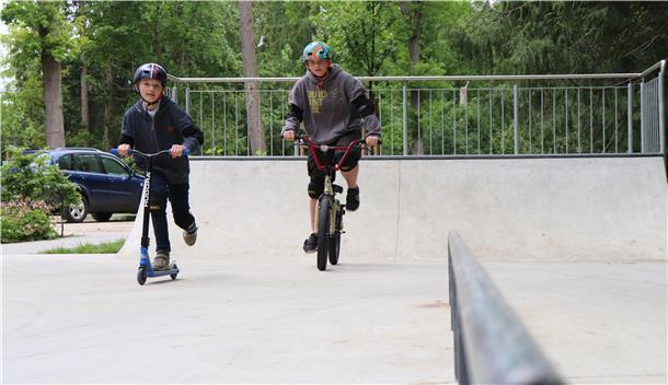 Neuer Skaterpark in Zeven