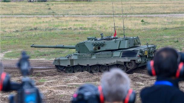 Probleme mit älteren Kampfpanzern für Ukraine Ein Kampfpanzer vom Typ Leopard 1.