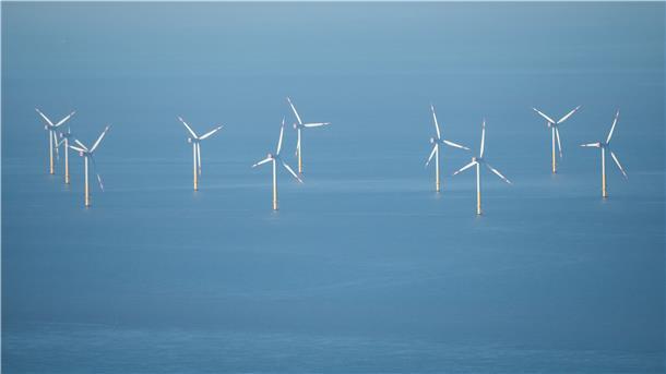 Windräder in der Nordsee