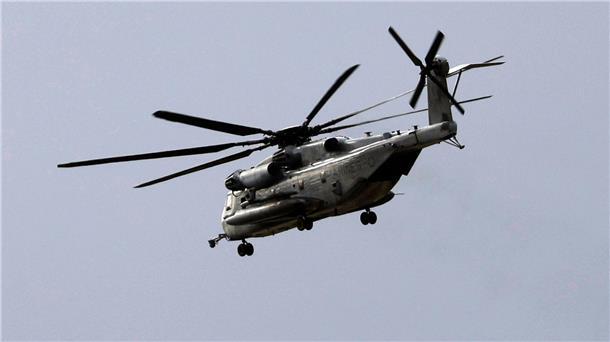 Fünf US-Soldaten sterben bei Absturz von Militärhubschrauber Ein solcher Marine CH-53E Super Stallion Hubschrauber ist bei stürmischem Wetter im Süden Kaliforniens verunglückt.