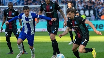 Ein Spiel auf Augenhöhe: Magdeburg gegen Hertha BSC