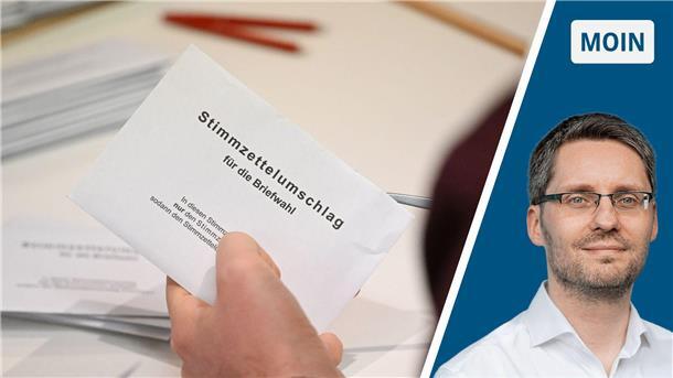 Kein Kreuzchen zur Wahl? Wie sich ein Umzug auf mein Wahlrecht auswirkte Ein Stimmzettelumschlag für die Briefwahl der Bundestagswahl. Und Pascal Patrick Pfaff