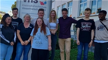 Ein Teil der berufsorientierenden Förderziele wird in der Kreisvolkshochschule (KVHS) Wesermarsch in Brake vermittelt.