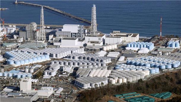 Wasser aus Atomruine - Warum Japan es ins Meer leiten will Ein Teil des Kernkraftwerks Fukushima Daiichi.