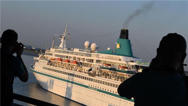 Der Bremerhaven Cruise Port öffnet die Besuchergalerie.