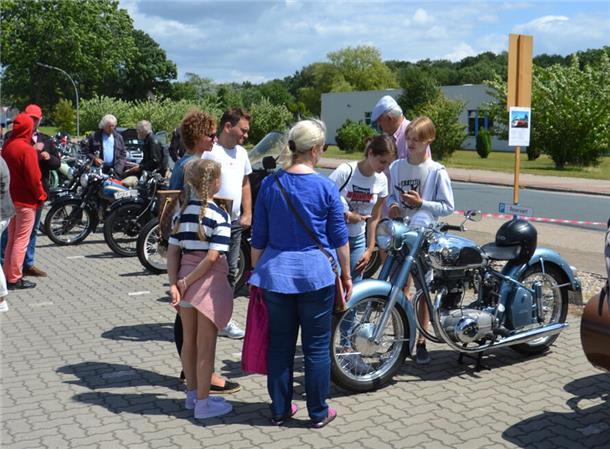 Ein Traum auf Hochglanz poliert. Diese Horex wurde vielfach bestaunt.