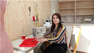 Ein Traum geht in Erfüllung: Siham Abdufatah eröffnet ihr eigenes Geschäft.