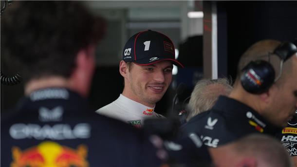 Verstappen wittert Chance bei Regenchaos nach McLaren-Gala Ein zufriedener Verstappen - selbst überrascht von Red Bull.