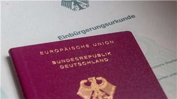 Ein deutscher Pass