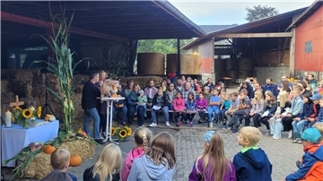 Eindruck einer früheren Auflage des Gottesdienstes „Familienfutter“.