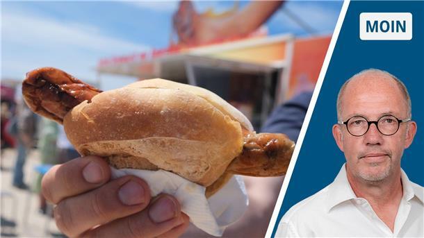 Warum sich nach dieser Bratwurst eine Punkband benennen sollte  Bratwurst im Brötchen.
