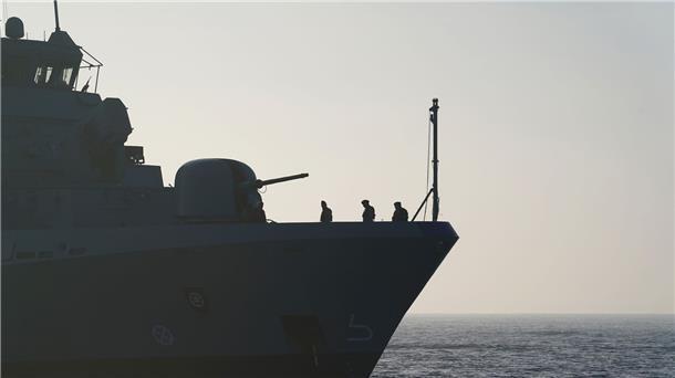 Estland will Pipeline-Unterwasserüberwachung durch Nato Eine deutsche Korvette bei einem Nato-Manöver auf der Ostsee im Juni.