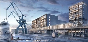 Eine erste Entwurfsidee der Architekten: der historische Columbusbahnhof soll umgebaut, nicht abgerissen werden