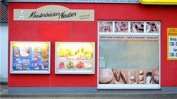 Eine Filiale von „Meisterbäcker Neuber“.