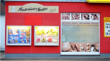 Eine Filiale von „Meisterbäcker Neuber“.