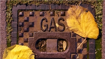 Eine Gasleitung.